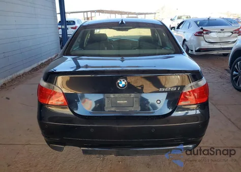 2007 BMW 525 I z USA, uszkodzony, nr VIN WBANE53597B992453
